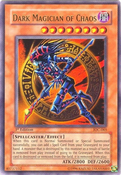 Image for Dark Magician of Chaos (IOC-065) (Invasion of Chaos) - YuGiOh