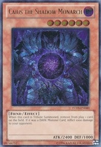 Image for Caius the Shadow Monarch (UTR) (TU03-EN000) (Turbo Pack: Booster Three) - YuGiOh