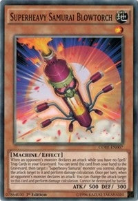 Image for Superheavy Samurai Blowtorch (CORE-EN007) (Clash of Rebellions) - YuGiOh
