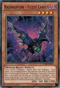 Image for Raidraptor - Fuzzy Lanius (CORE-EN013) (Clash of Rebellions) - YuGiOh