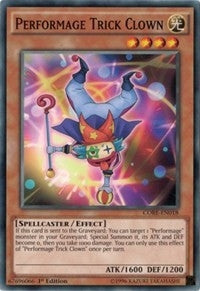 Image for Performage Trick Clown (CORE-EN018) (Clash of Rebellions) - YuGiOh