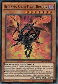 Image for Red-Eyes Black Flare Dragon (CORE-EN020) (Clash of Rebellions) - YuGiOh