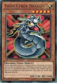 Image for Toon Cyber Dragon (CORE-EN043) (Clash of Rebellions) - YuGiOh