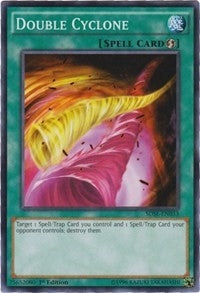 Image for Double Cyclone (SDSE-EN033) (Structure Deck: Synchron Extreme) - YuGiOh