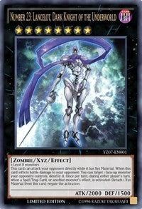 Image for Number 23: Lancelot, Dark Knight of the Underworld (YZ07-EN001) (Yu-Gi-Oh! ZEXAL Manga Promotional Cards) - YuGiOh