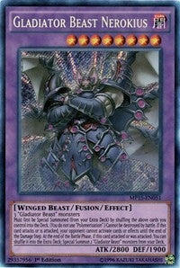Image for Gladiator Beast Nerokius (MP15-EN051) (2015 Mega-Tins Mega Pack) - YuGiOh