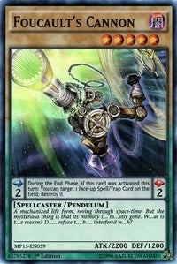 Image for Foucault's Cannon (MP15-EN059) (2015 Mega-Tins Mega Pack) - YuGiOh