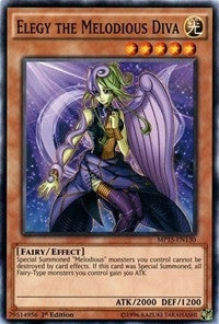 Image for Elegy the Melodious Diva (MP15-EN130) (2015 Mega-Tins Mega Pack) - YuGiOh