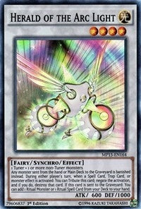 Image for Herald of the Arc Light (MP15-EN164) (2015 Mega-Tins Mega Pack) - YuGiOh