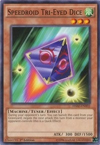 Image for Speedroid Tri-Eyed Dice (HSRD-EN002) (High-Speed Riders) - YuGiOh
