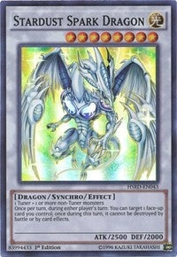 Image for Stardust Spark Dragon (HSRD-EN043) (High-Speed Riders) - YuGiOh