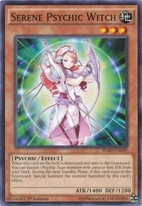 Image for Serene Psychic Witch (HSRD-EN049) (High-Speed Riders) - YuGiOh