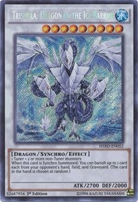 Image for Trishula, Dragon of the Ice Barrier (HSRD-EN052) (High-Speed Riders) - YuGiOh