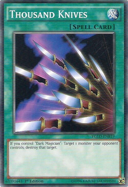 Image for Thousand Knives (YGLD-ENB19) (King of Games: Yugi's Legendary Decks) - YuGiOh