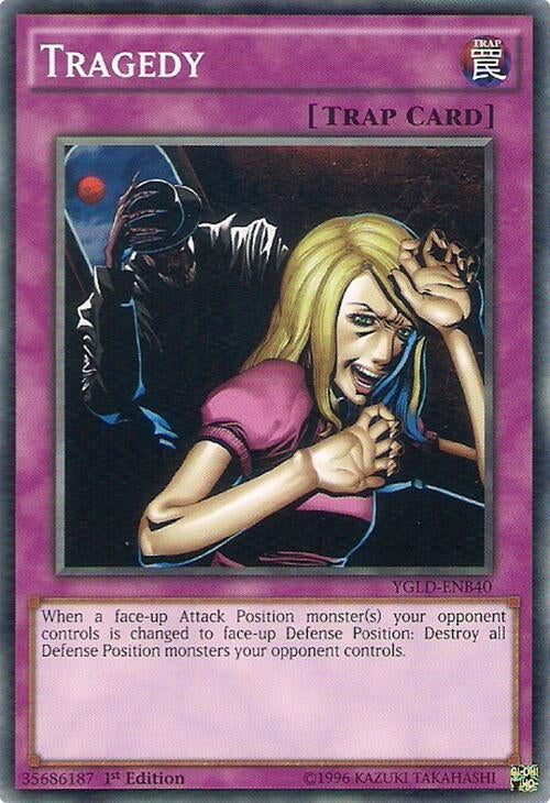 Image for Tragedy (YGLD-ENB40) (King of Games: Yugi's Legendary Decks) - YuGiOh