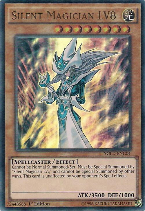 Image for Silent Magician LV8 (YGLD-ENC04) (King of Games: Yugi's Legendary Decks) - YuGiOh