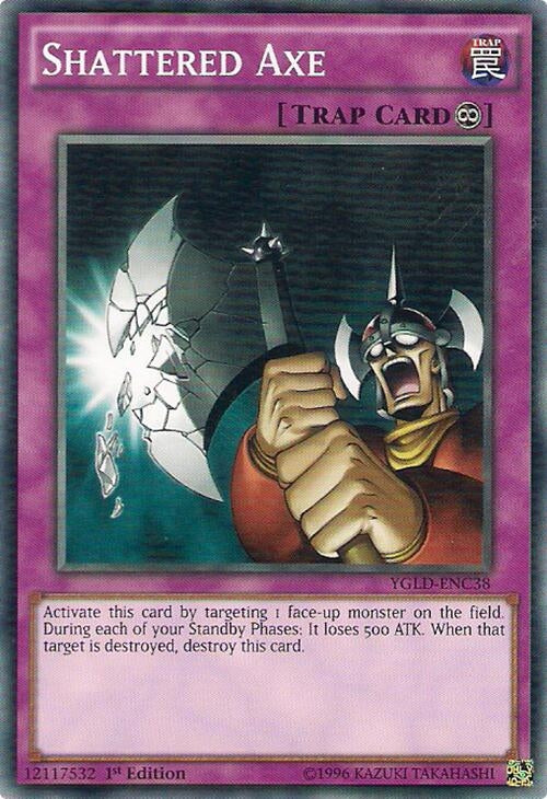 Image for Shattered Axe (YGLD-ENC38) (King of Games: Yugi's Legendary Decks) - YuGiOh