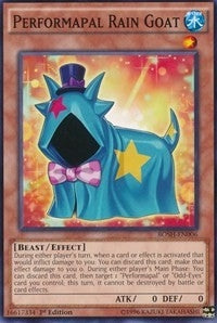 Image for Performapal Rain Goat (BOSH-EN006) (Breakers of Shadow) - YuGiOh