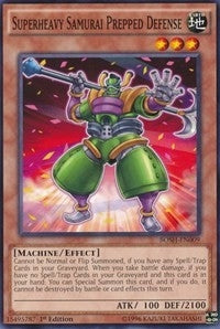 Image for Superheavy Samurai Prepped Defense (BOSH-EN009) (Breakers of Shadow) - YuGiOh