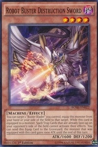 Image for Robot Buster Destruction Sword (BOSH-EN022) (Breakers of Shadow) - YuGiOh
