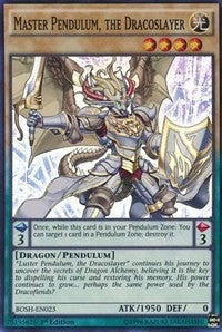 Image for Master Pendulum, the Dracoslayer (BOSH-EN023) (Breakers of Shadow) - YuGiOh