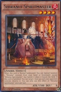 Image for Shiranui Spiritmaster (BOSH-EN033) (Breakers of Shadow) - YuGiOh