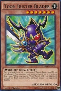 Image for Toon Buster Blader (BOSH-EN038) (Breakers of Shadow) - YuGiOh