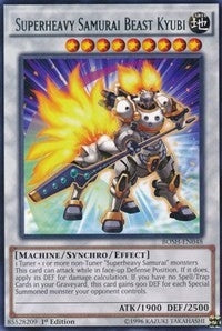 Image for Superheavy Samurai Beast Kyubi (BOSH-EN048) (Breakers of Shadow) - YuGiOh