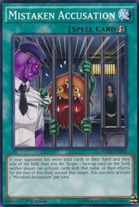 Image for Mistaken Accusation (BOSH-EN068) (Breakers of Shadow) - YuGiOh