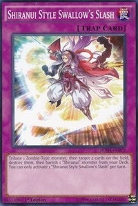Image for Shiranui Style Swallow's Slash (BOSH-EN075) (Breakers of Shadow) - YuGiOh