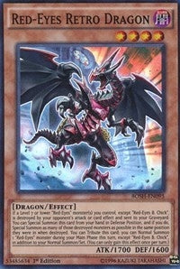 Image for Red-Eyes Retro Dragon (BOSH-EN095) (Breakers of Shadow) - YuGiOh