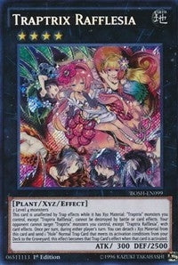 Image for Traptrix Rafflesia (BOSH-EN099) (Breakers of Shadow) - YuGiOh