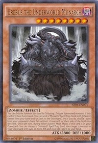 Image for Erebus the Underworld Monarch (SR01-EN001) (Structure Deck: Emperor of Darkness) - YuGiOh