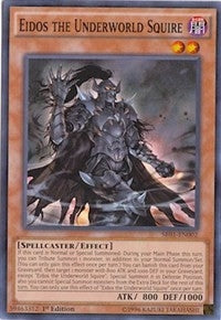Image for Eidos the Underworld Squire (SR01-EN002) (Structure Deck: Emperor of Darkness) - YuGiOh