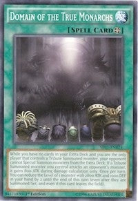 Image for Domain of the True Monarchs (SR01-EN024) (Structure Deck: Emperor of Darkness) - YuGiOh