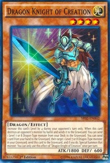 Image for Dragon Knight of Creation (SR02-EN002) (Structure Deck: Rise of the True Dragons) - YuGiOh