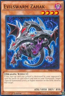 Image for Evilswarm Zahak (SR02-EN014) (Structure Deck: Rise of the True Dragons) - YuGiOh