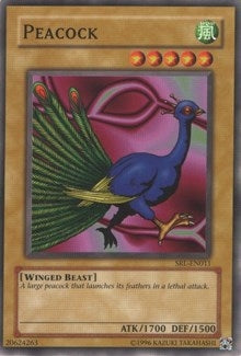 Image for Peacock (SRL-011) (Spell Ruler) - YuGiOh