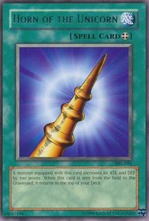 Image for Horn of the Unicorn (SRL-054) (Spell Ruler) - YuGiOh