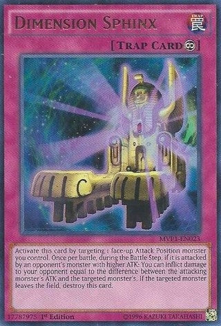 Image for Dimension Sphinx (MVP1-EN023) (The Dark Side of Dimensions Movie Pack) - YuGiOh