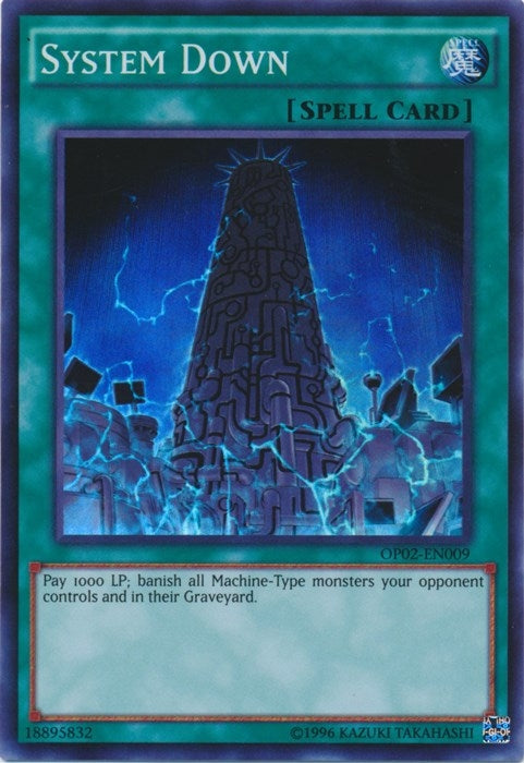 Image for System Down (OP02-EN009) (OTS Tournament Pack 2) - YuGiOh