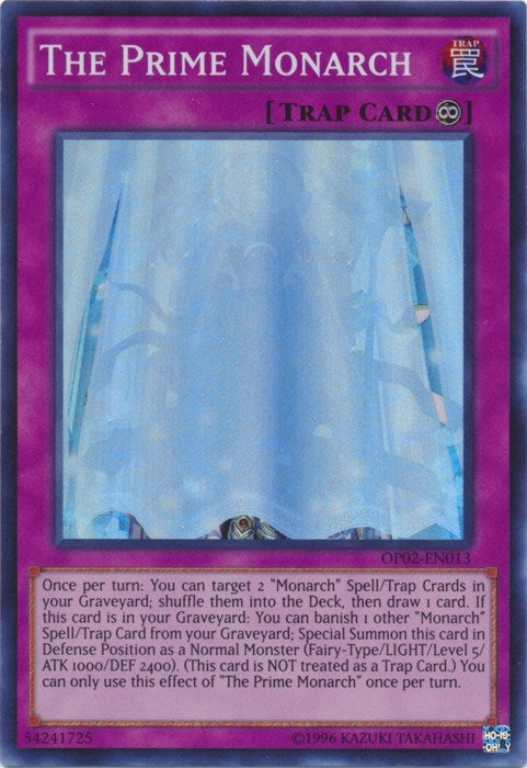 Image for The Prime Monarch (OP02-EN013) (OTS Tournament Pack 2) - YuGiOh