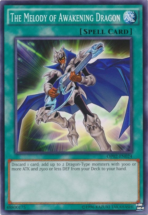 Image for The Melody of Awakening Dragon (OP02-EN024) (OTS Tournament Pack 2) - YuGiOh