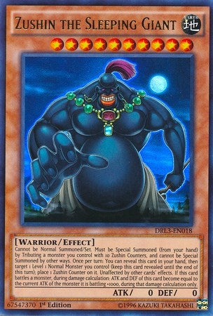Image for Zushin the Sleeping Giant (DRL3-EN018) (Dragons of Legend: Unleashed) - YuGiOh