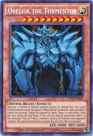 Image for Obelisk the Tormentor (CT13-EN002) (2016 Mega-Tins) - YuGiOh