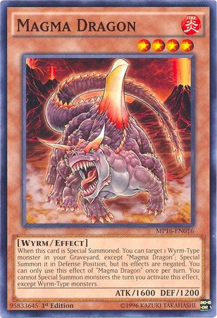 Image for Magma Dragon (MP16-EN016) (2016 Mega-Tins Mega Pack) - YuGiOh