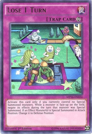 Image for Lose 1 Turn (MP16-EN034) (2016 Mega-Tins Mega Pack) - YuGiOh