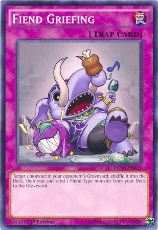 Image for Fiend Griefing (MP16-EN035) (2016 Mega-Tins Mega Pack) - YuGiOh