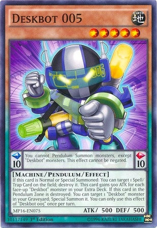 Image for Deskbot 005 (MP16-EN075) (2016 Mega-Tins Mega Pack) - YuGiOh