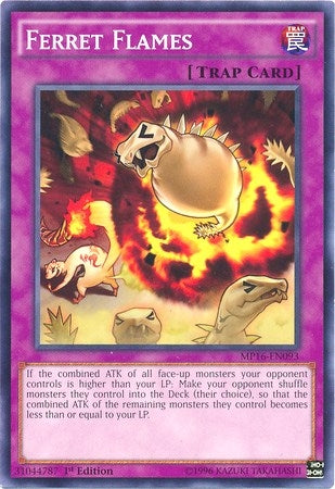 Image for Ferret Flames (MP16-EN093) (2016 Mega-Tins Mega Pack) - YuGiOh